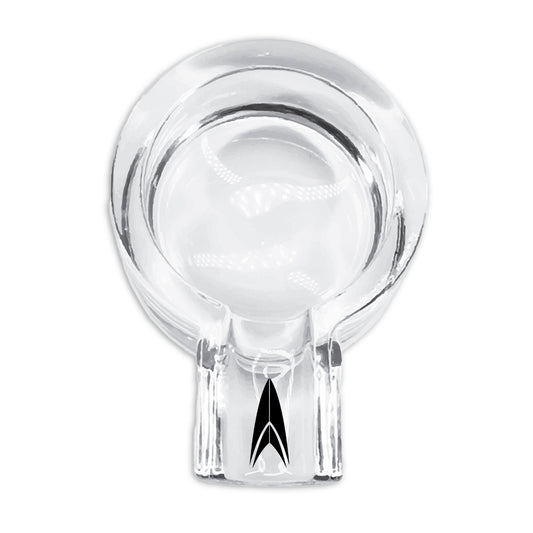Lotus Clarity Glass Ashtray
