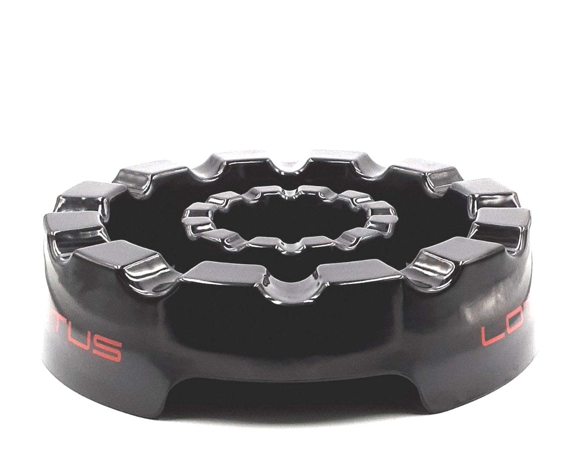 LOTUS  bullseye melamine multiple cigar and cigarette rest