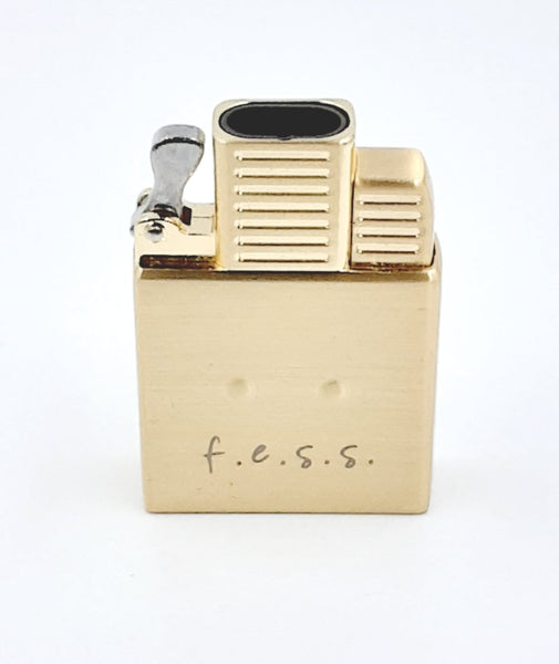 FESS Products Double Torch Pinpoint Cigar Lighter Flame Insert - Gold