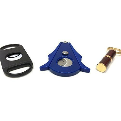 F.e.s.s.s Fess 3 Piece Gift Set Guillotine Cigar Cutter Cigar Punch Twist Keychain and executive cut and lock Cigar Cutters, , fessonline, FESSONLINE