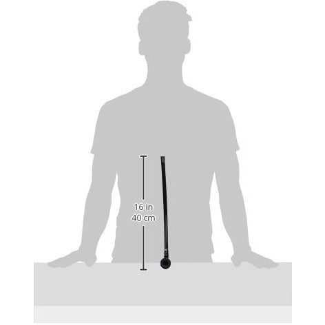 F.e.s.s. Long Churchwarden Tobacco Pipe 14" (Black Smooth), , FESSONLINE, FESSONLINE