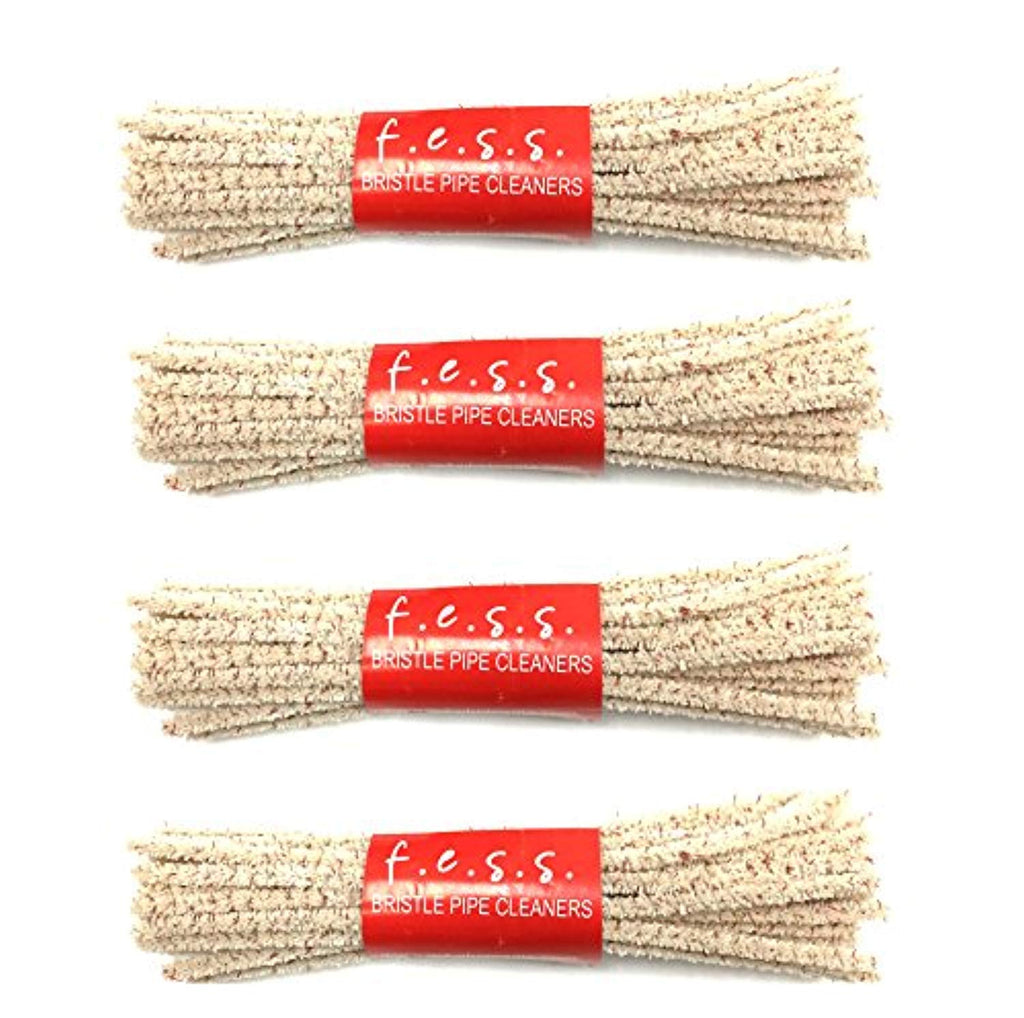 Fess Standard Pipe Cleaners Bristle 4 Packs, 44 cleaners per pack, Total of 176, , FESSONLINE, FESSONLINE