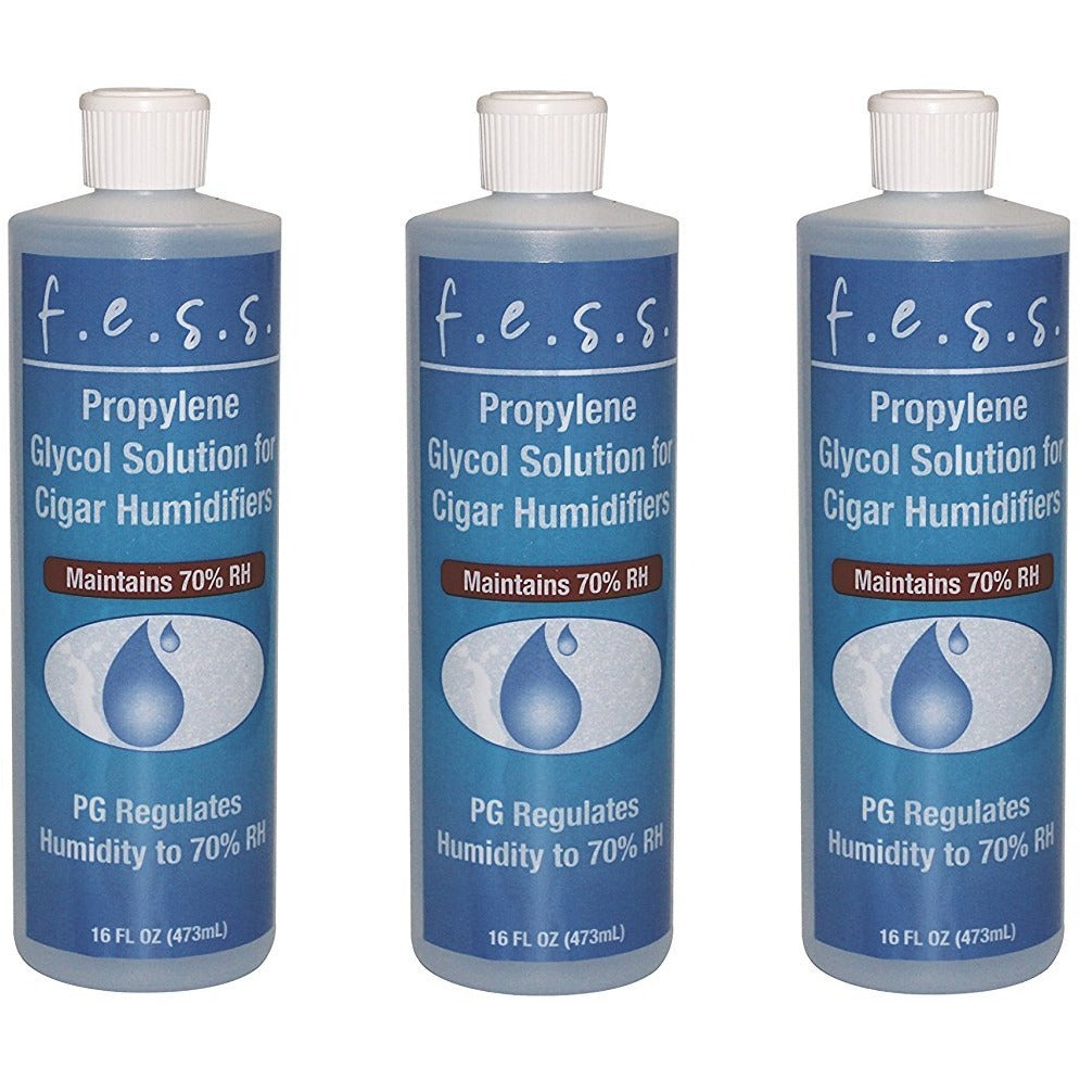 F.e.s.s. Humidifier Propylene Glycol PG Solution 16 Oz (3), , fessonline, FESSONLINE