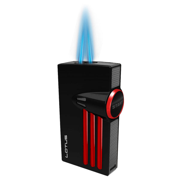 Lotus 52 Orion 2-flame Torch with Punch