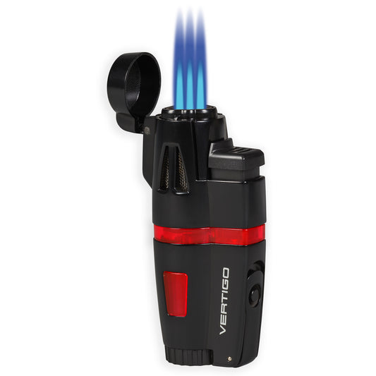 Crusher Triple Torch Lighter with punch
