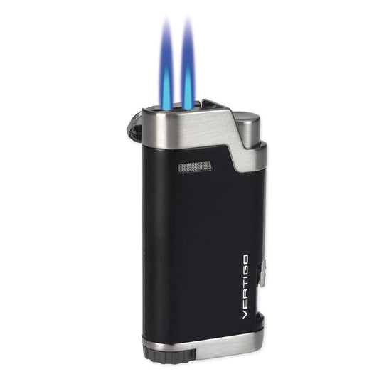 Bullet Twin Torch Lighter with Punch