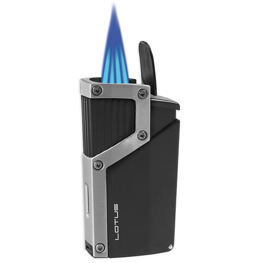 Czar 4-Flame Torch Lighter with Punch