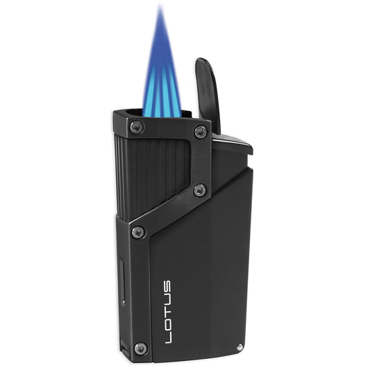 Czar 4-Flame Torch Lighter with Punch