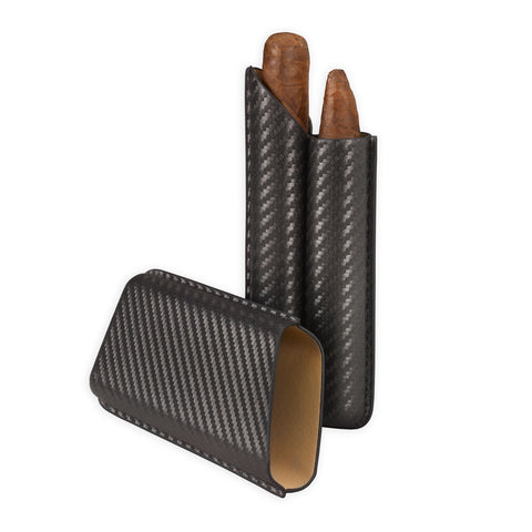 Lotus 70 RG Carbon Fiber 2 Finger Cigar Case