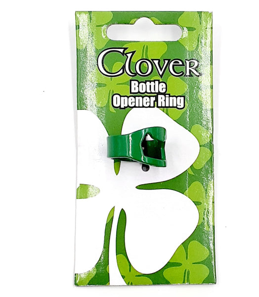Clover bottle opener ring