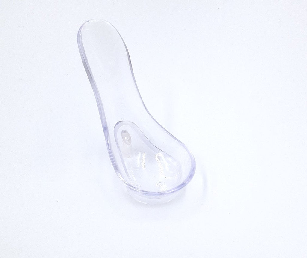 2 PC Clear plastic for single pipe stand