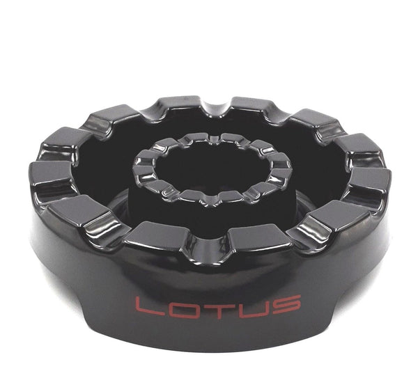 LOTUS  bullseye melamine multiple cigar and cigarette rest