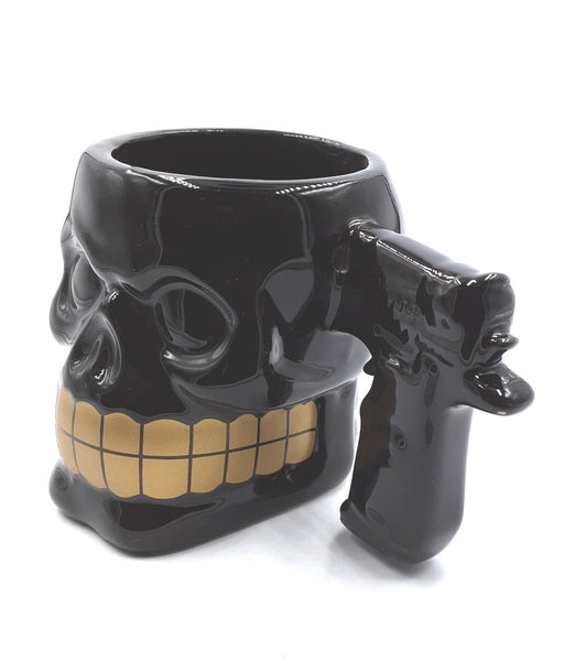 Skull head  coffeee mug 3.4" #2416