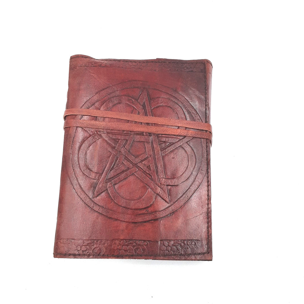 Pentagram leather Embossed Journal #2230