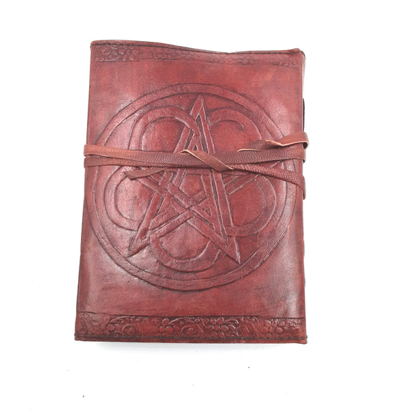 Pentagram leather Embossed Journal #2230