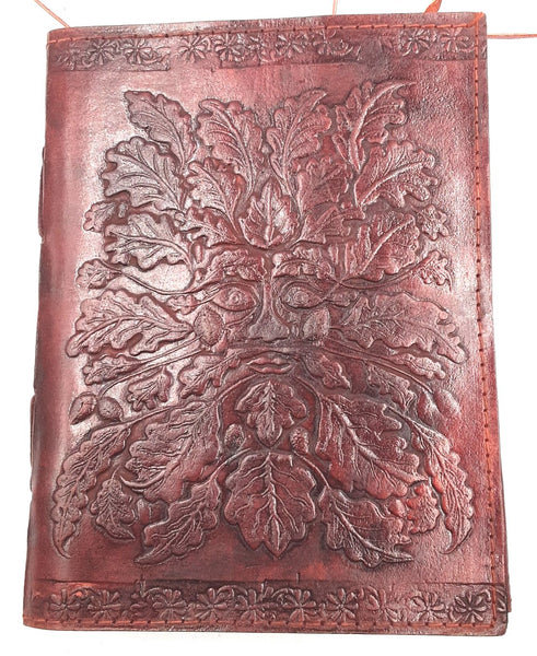 Greenman leather blank Book #2229