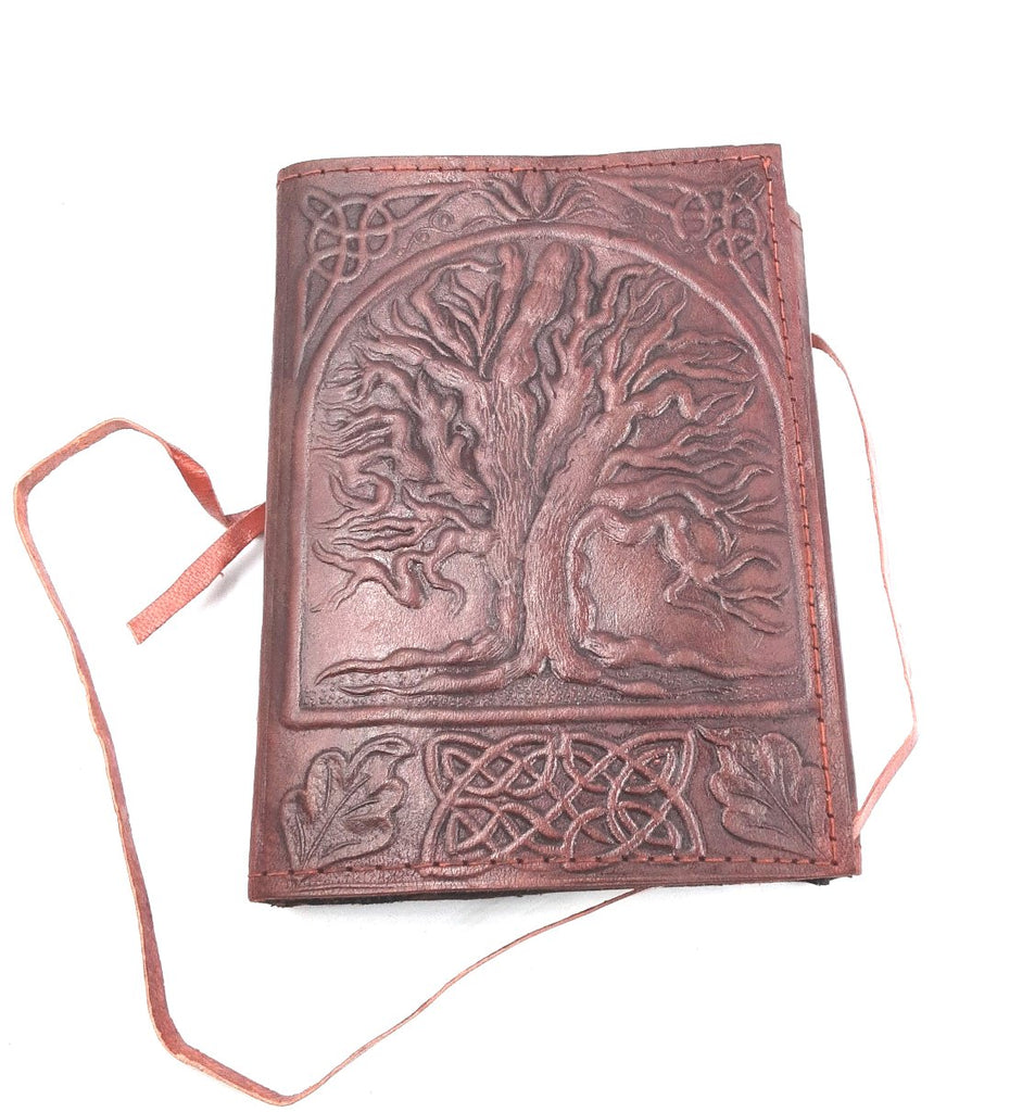 Tree of life leather blank book #2232