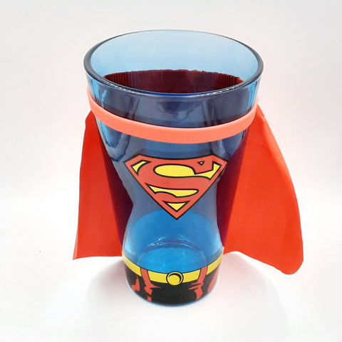Superman DC Comics Super Hero Caped Oversized Pint Glass