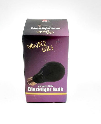 Wonder lites blacklight bulb 75w - 2Pack