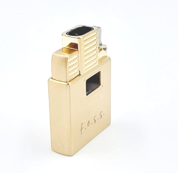 FESS Products Double Torch Pinpoint Cigar Lighter Flame Insert - Gold