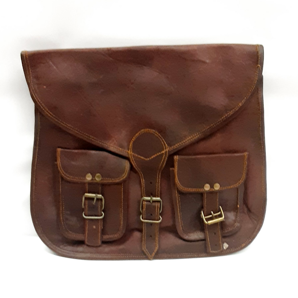 14' x12" Leather Briefcase 100% Genuine