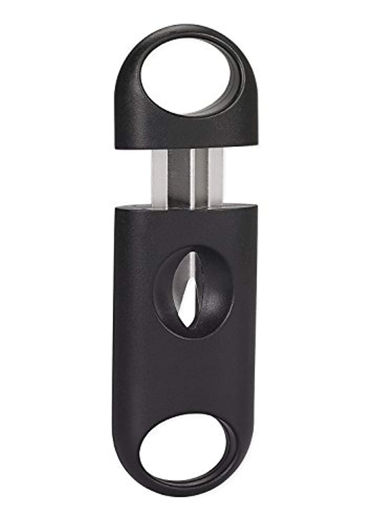 F.e.s.s. Products Double Action Lightweight Plastic Body Stainless Steel V-Cut Cigar Cutter, , FESSONLINE, FESSONLINE