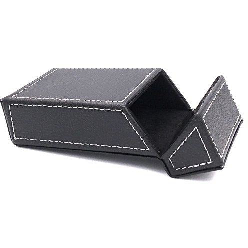 F.e.s.s. Black Stiched PU Cigarette Pack box Holder - For 100mm Cigarettes, , fessonline, FESSONLINE