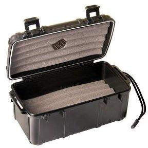 Fess F15 Black Travel Cigar Humidor Waterproof Holder Case for up to 10-15 Cigars, , m4wholesale.com, FESSONLINE