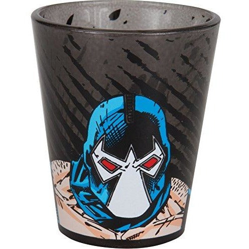 1 X Batman Villain Bane Black Shot Glass, Shotglass, fessonline, FESSONLINE