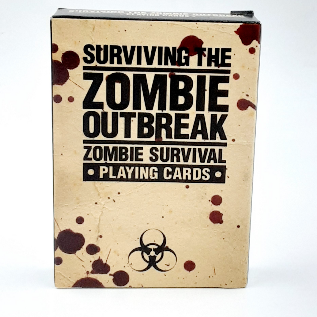 Zombie Outbreak Playing Cards