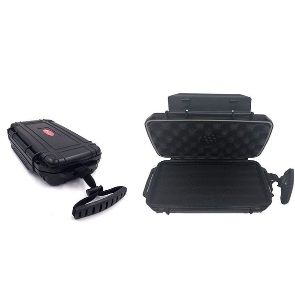 FESS F5 Black Travel Cigar Waterproof Humidor Case (Holds up to 5 Cigars), humidor, m4wholesale.com, FESSONLINE