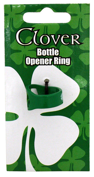 2x Island Dogs Clover Bottle Opener Ring, Green, , FESSONLINE, FESSONLINE