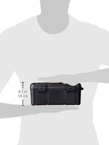 F.E.S.S. FESS F15 Double Clamp Black Cigar Humidor Water Resistant Crush-Proof Air Tight Holder Portable Humidifier Travel Case for up to 10-15 Cigars, humidor, fessonline, FESSONLINE
