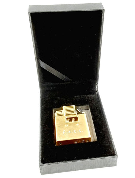 FESS Products Double Torch Pinpoint Cigar Lighter Flame Insert - Gold