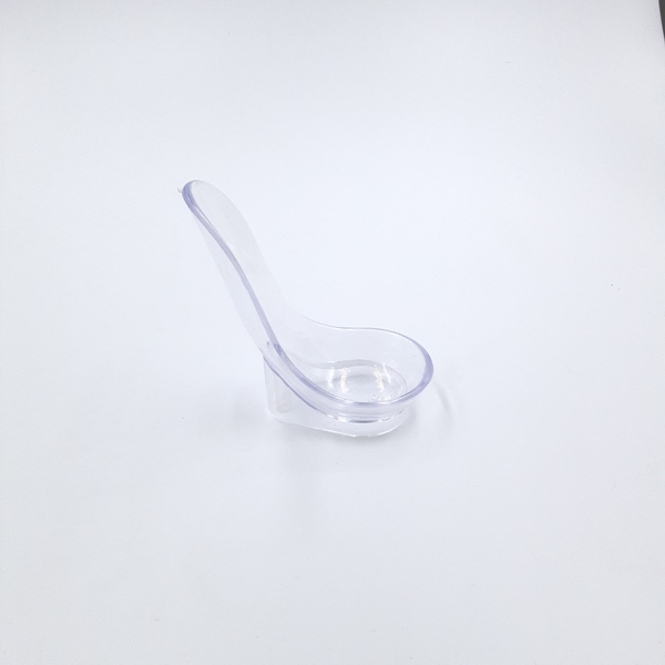 2 PC Clear plastic for single pipe stand