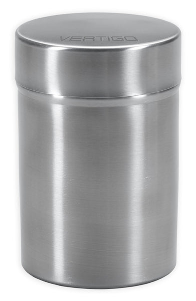 Vertigo Ashtray Cigar Can Stainless Steel Construction, Fits Into Most Cup Holders