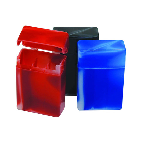 Fess Products Cigarette Case/box with compartment King Size Cigarettes (3 Boxes of Assorted Colors), , FESSONLINE, FESSONLINE