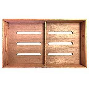 Fess Storage versatility Spanish Cedar Tray with Adjustable Divider, , m4wholesale.com, FESSONLINE